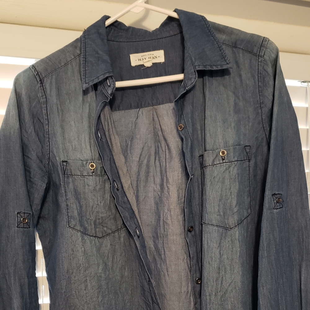 Denim shirt